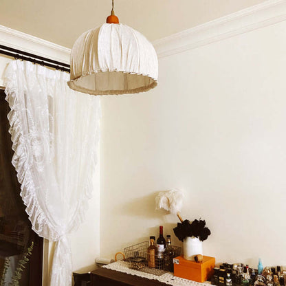 Elegant Linen Hang Light