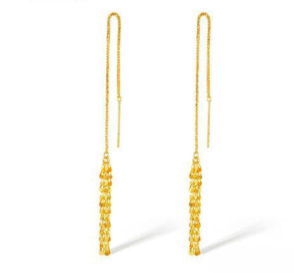 Pretty Beaded Charm Drop Earrings - Befez
