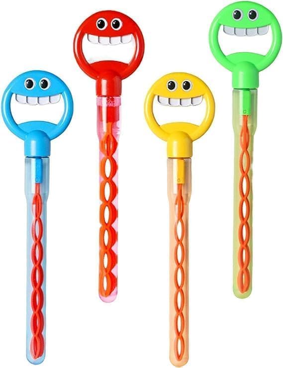 Colorful Bubble Blower with 32 Holes