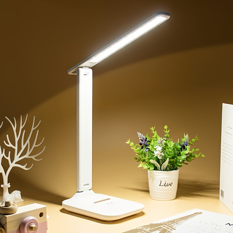 Versatile LED Office Lamp with Touch Control and USB Port - Befez