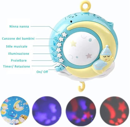Soothing Baby Mobile with Music and Night Light