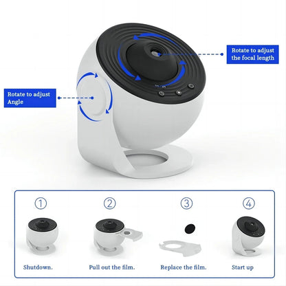 Cosy 360° Star Night Light Projector