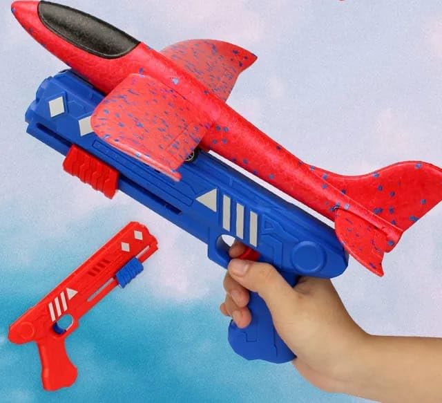 Fun Flying Plane Toy Launcher Set