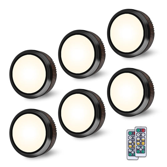 Bright Wireless LED Under Cabinet Lights - 6 Pack - Befez