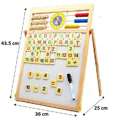 Educational Learning Board - Fun Numbers and Words Activity