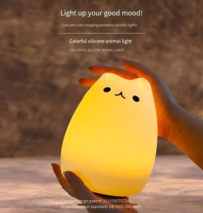 Cute Kids Night Lamp Dream Cat