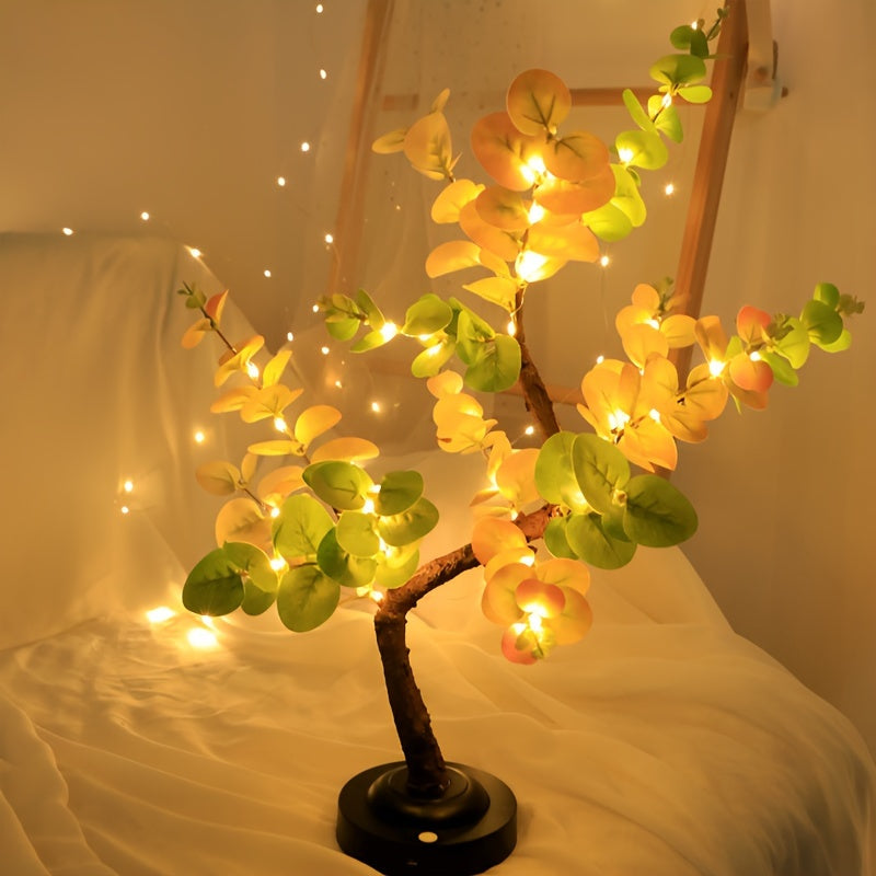 Mini LED Bonsai Tree Table Lamp