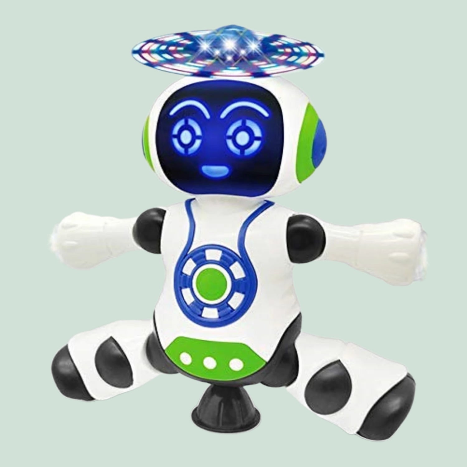 Fun LED Music Robot with 360 Spin - Befez
