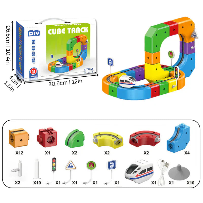 Fun Magnetic Building Blocks Set