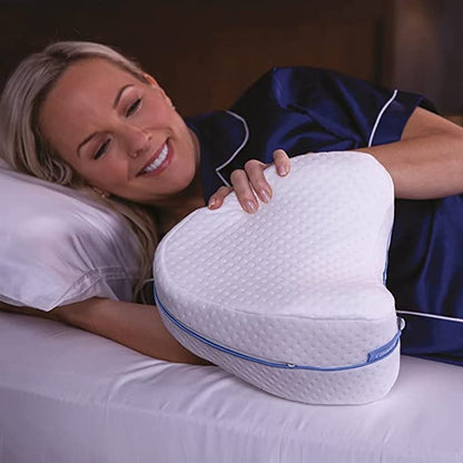 Contoured Leg Pillow for Ultimate Sleeping Comfort
