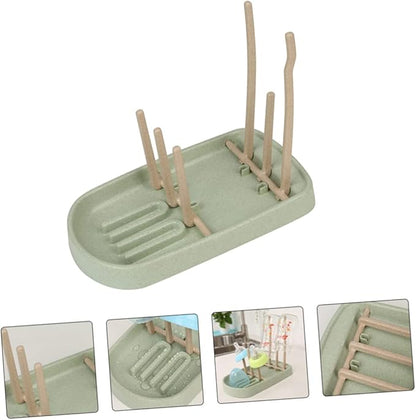 Baby Bottle Drying Rack with Holder