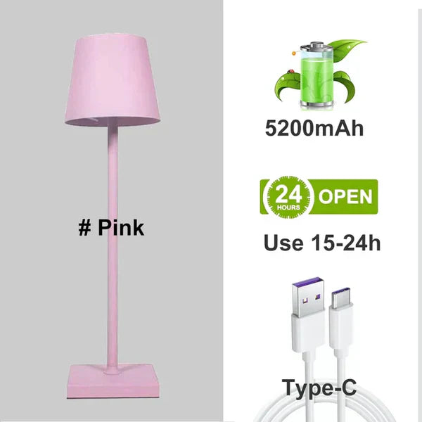 Versatile Metal Desk Lamp for Home Office
