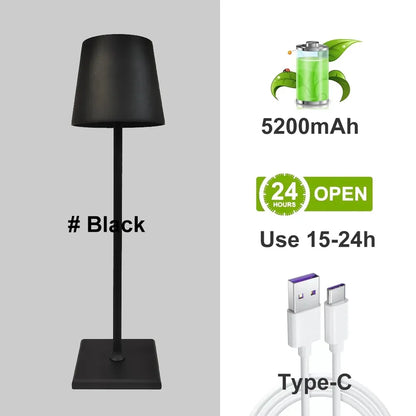 Versatile Metal Desk Lamp for Home Office