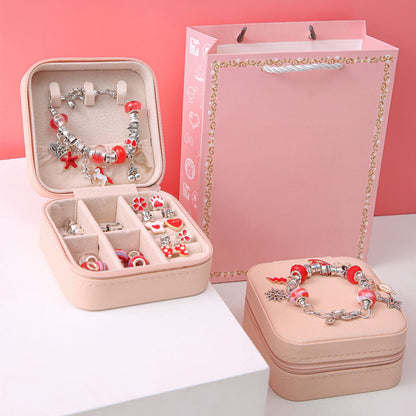 Colorful Kids Beaded Jewelry Set