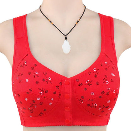 Soft Front Closure Supportive Bra