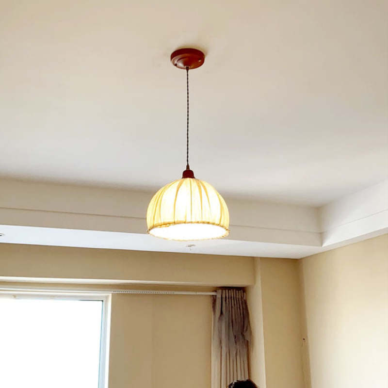 Elegant Linen Hang Light