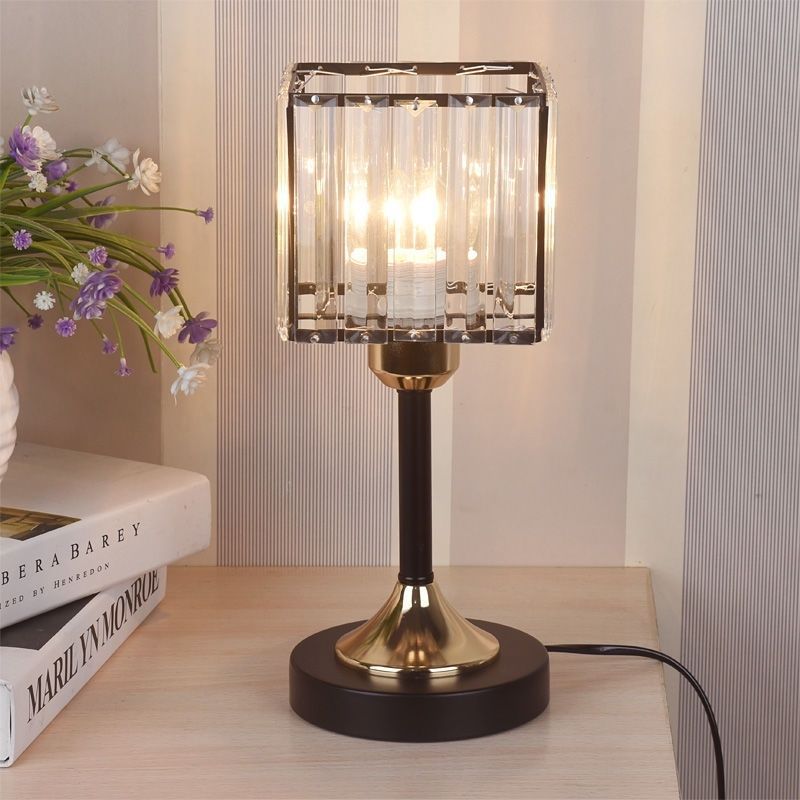 Clear Glass Nordic Style Table Lamp