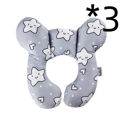 Soft Baby Head Support Pillow for Stroller and Car
