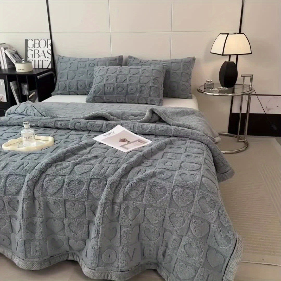 Cozy Soft Fleece Throw Blanket for Home