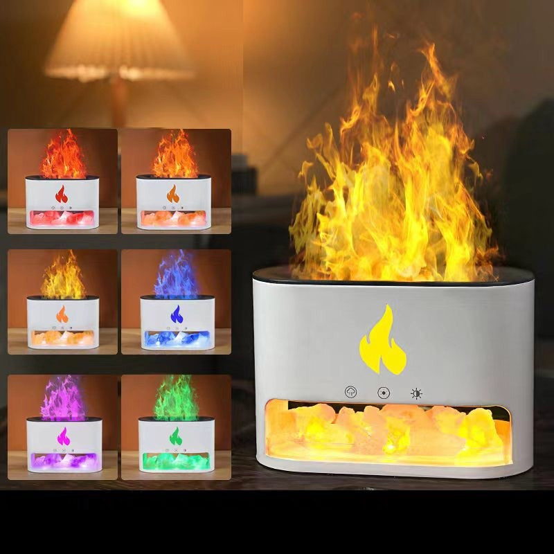 Calming Mist Lamp with Soothing Color Change Light