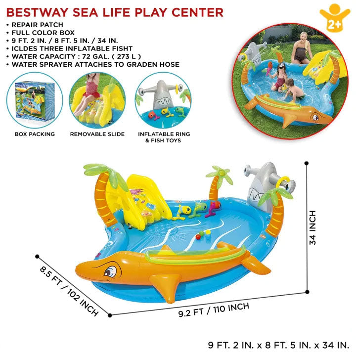 Fun Kids Inflatable Swimming Pool