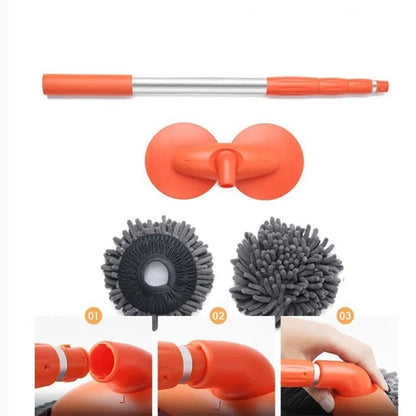 Extendable Soft Bristle Car Wash Brush