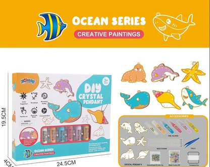 Befez | SparkleCharm | Kids Crystal Necklace Making Kit