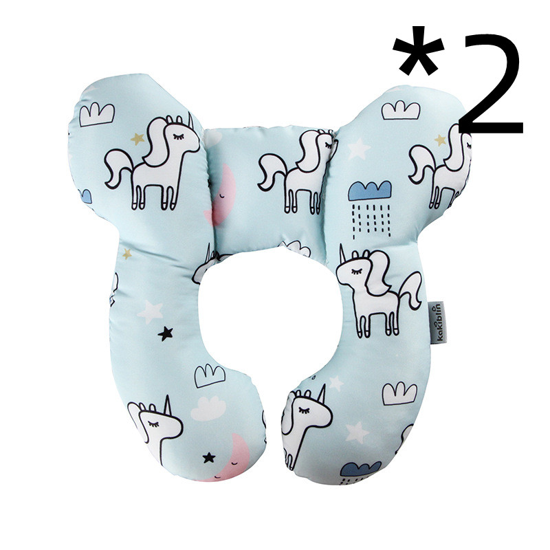 Soft Baby Head Support Pillow for Stroller and Car
