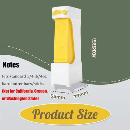 EasyUse Butter Knife with Sharp Stainless Blade