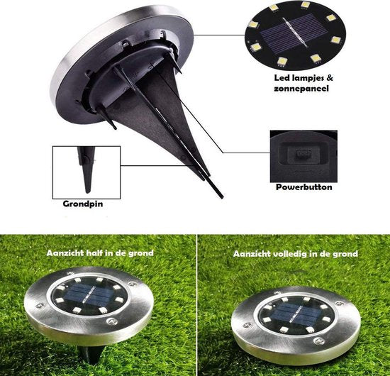 Befez | Outdoor Solar Powered LED Garden Lights