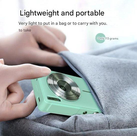 Classic Digital Camera - Retro Compact 1080p Camera