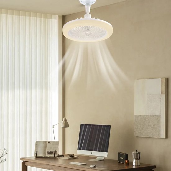 Cooling LED Ceiling Fan with Remote Control