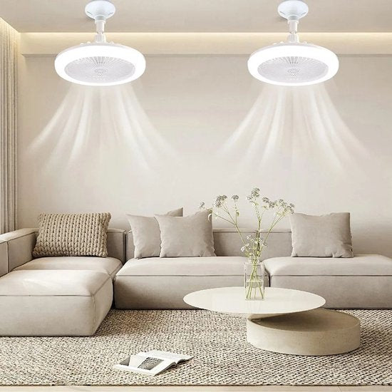 Cooling LED Ceiling Fan with Remote Control