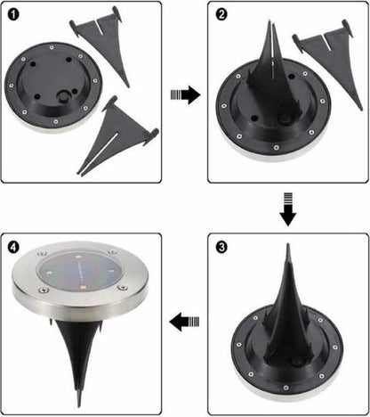 Befez | Outdoor Solar Powered LED Garden Lights