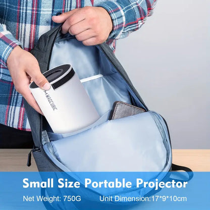 Compact 4K Portable Android Projector with WiFi