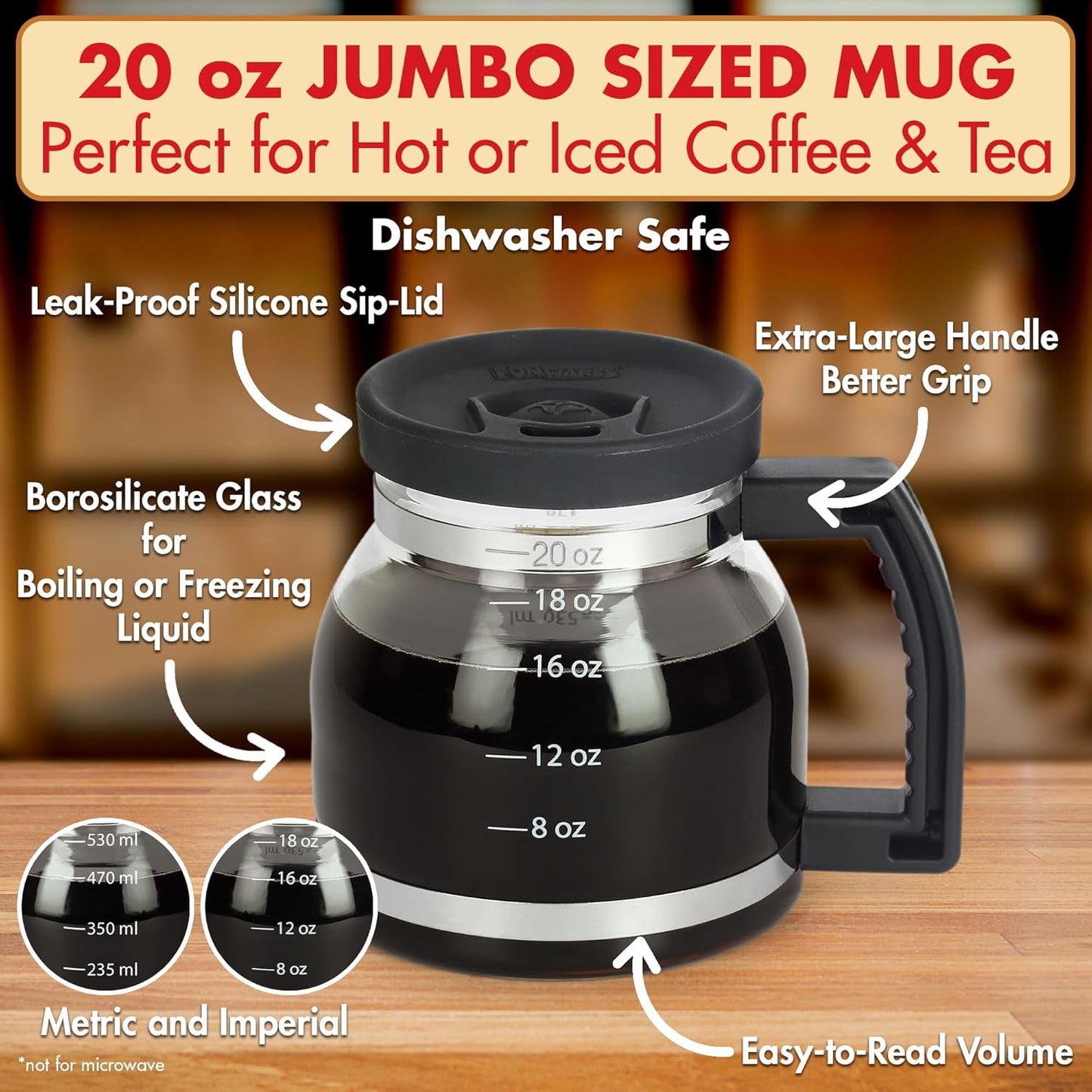 Insulated Thermal Coffee Mug