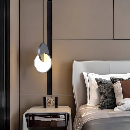 Stylish Round LED Hanging Light with Soft Warm Glow