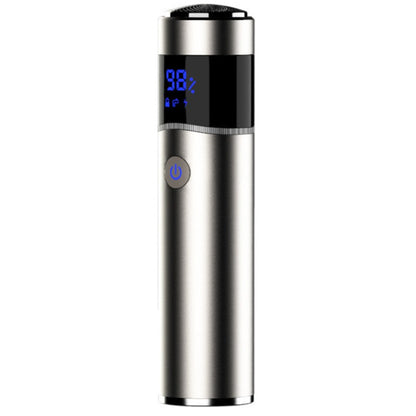 Compact Rechargeable Waterproof Electric Shaver for Men