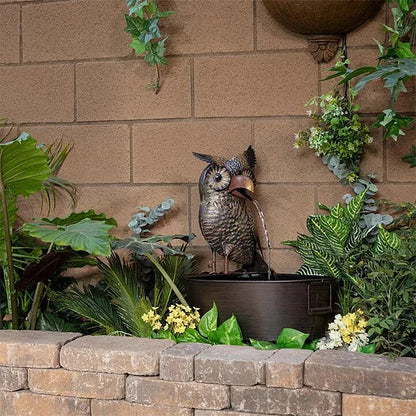 Colorful Garden Water Feature Fountain