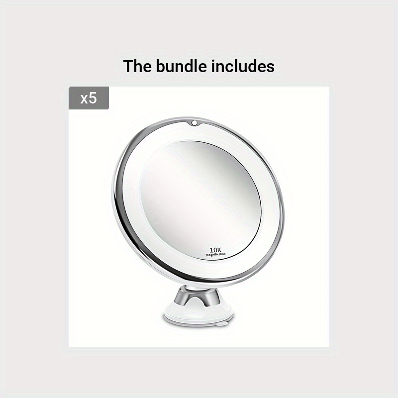 Adjustable LED Vanity Mirror with Lights