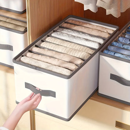 Compact Foldable Storage Drawer Organizer