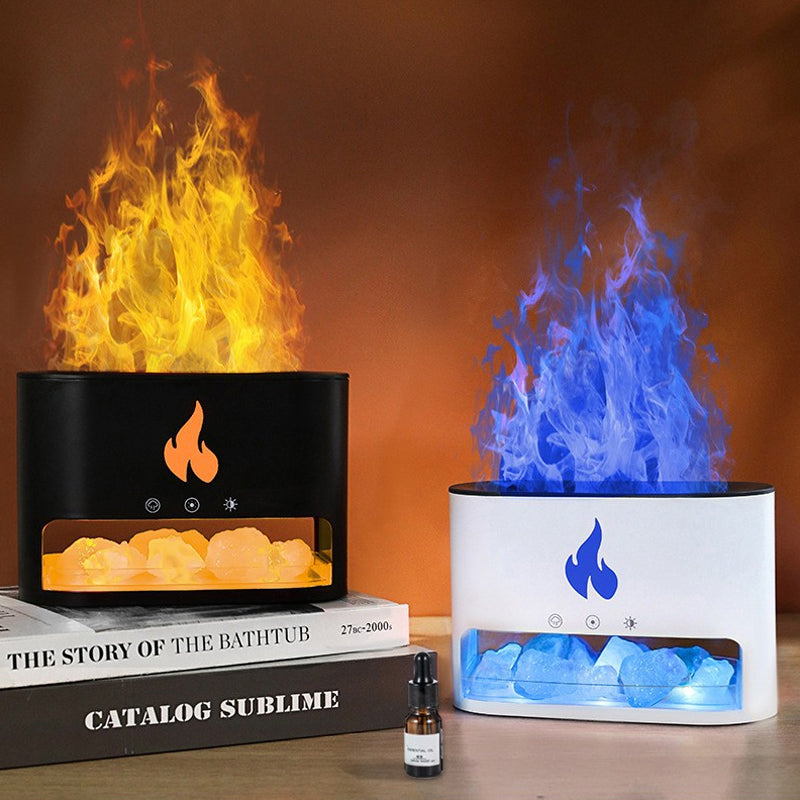 Calming Mist Lamp with Soothing Color Change Light