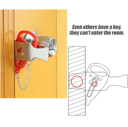 Portable Travel Safety Alarm Device