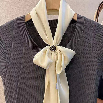 Beautiful Floral Scarf Clip