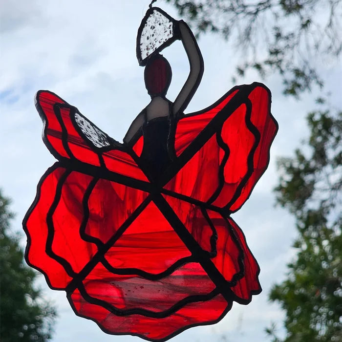 Beautiful Colorful Glass Fidget Spinner