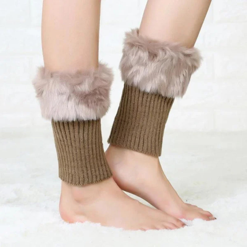 Cozy FurryLegs - Soft, Warm and Stylish Winter Leg Warmers
