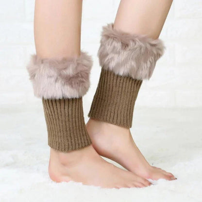 Cozy FurryLegs - Soft, Warm and Stylish Winter Leg Warmers