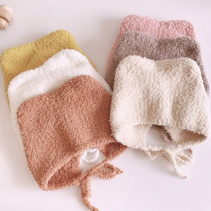 Soft Baby Beanie Hat with Earflaps