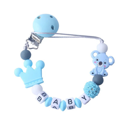 Cute Baby Pacifier Clip with Teddy Bear - Befez