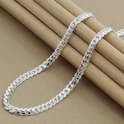 Elegant 925 Sterling Silver Women's Necklace